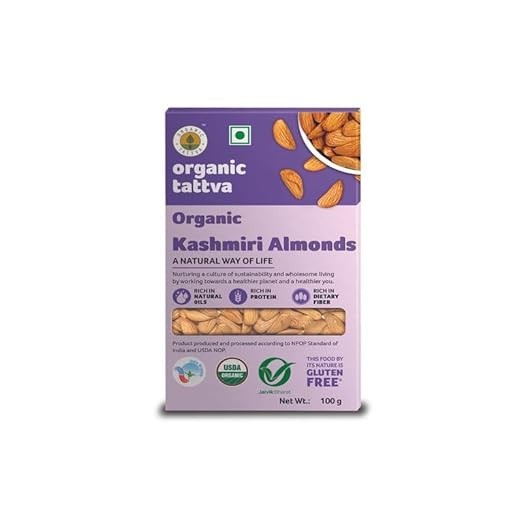 Organic Tattva, Organic Kashmiri Mamra Almonds/Badams | Select Pack