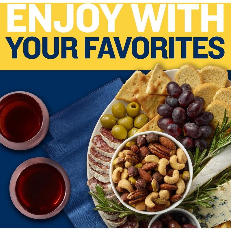 Deluxe Mixed Nuts, Cashews, Almonds, Pecans, Pistachios, Hazelnuts, Roasted with gallery