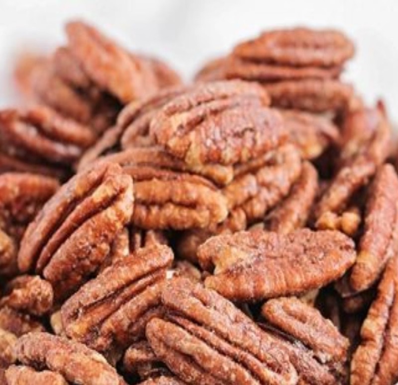 CINNAMON ROASTED HALVES PECAN-BULK VALUE BAG LIMITED PICK YOUR CRAVING SIZE NOW!
