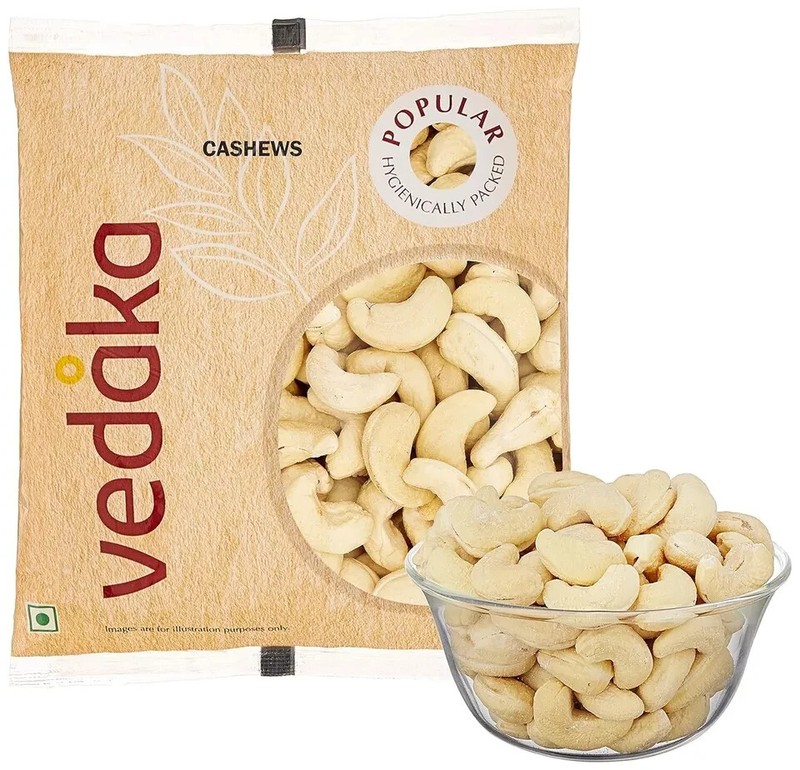 Pack of 2 Vedaka Whole Cashews 100g free shipping world wide gallery