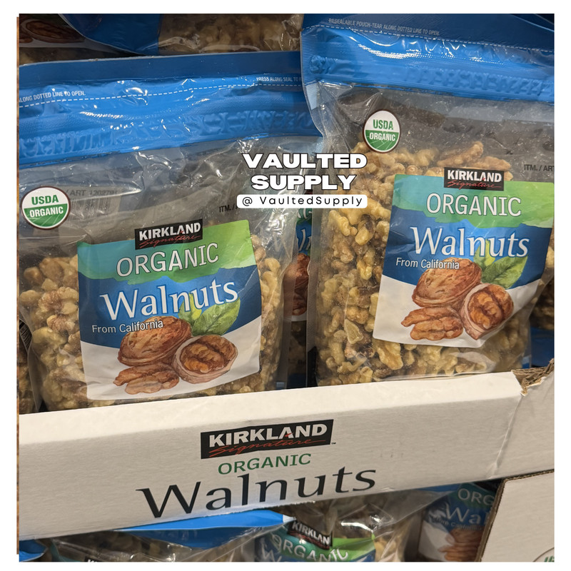 Kirkland Organic Walnuts 2 Pack Unsalted Baking Nuts 3.4 lbs Total gallery