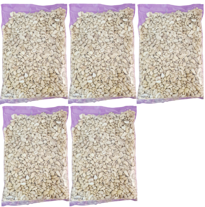 5 kg Cashew Pieces Broken Very Good Quality White