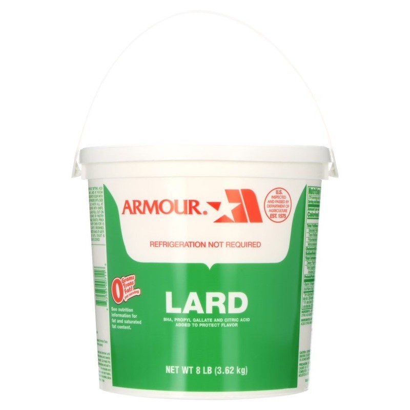 Lard Cooking Fat, 8 Pound Pail, All-Natural, High Smoke Point, Baking Frying gallery