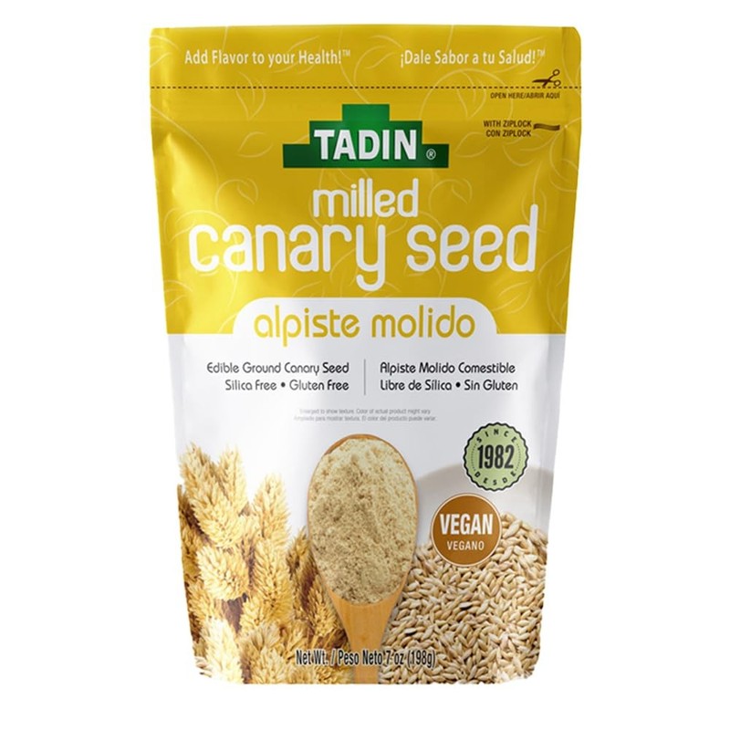 NUT AND SEED 7oz Silica Free Ground Canary Seed Protein Mix for Beverages
