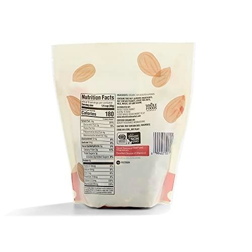 Organic Dry Roasted & Unsalted Almonds, 10 Ounce gallery