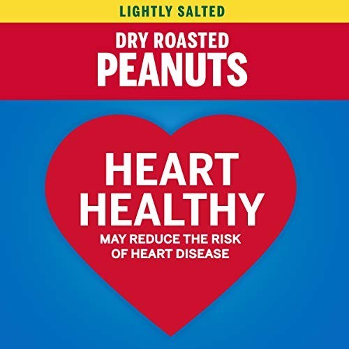 Dry Roasted Peanuts Lightly Salted 34.5 oz Jar Resealable Airtight Container gallery