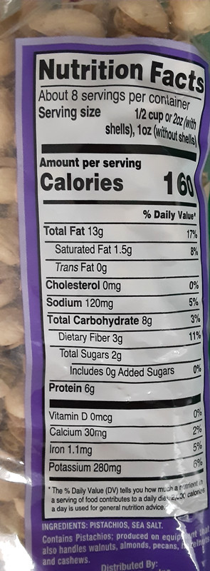 DESEBA Pistachios In-Shell with Sea Salt - 2 LBS - 2 Bags 16oz Each BB 04/11/27 gallery