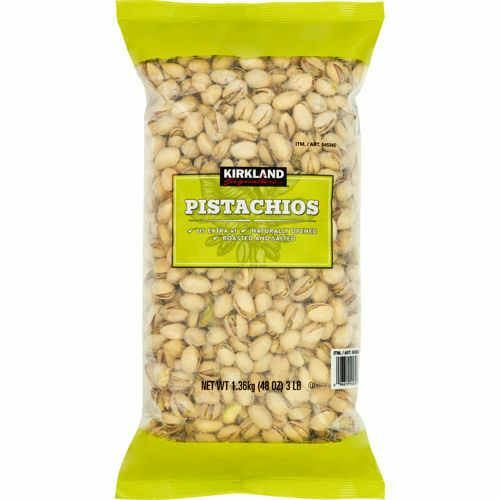 Kirkland California Pistachios Roasted and Salted, 3 lbs.