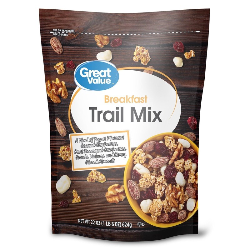 Healthy Snack Yogurt Cranberries Granola Nuts Breakfast Blend Trail Mix 22 oz