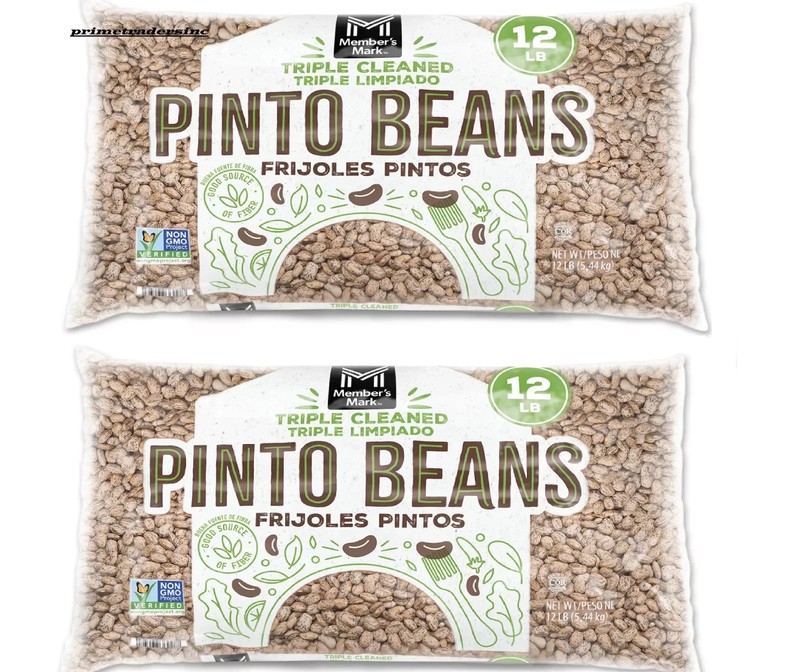 2 Pack - Member's Mark Pinto Beans 12 lbs. FREE SHIPPING !!!!!!!!
