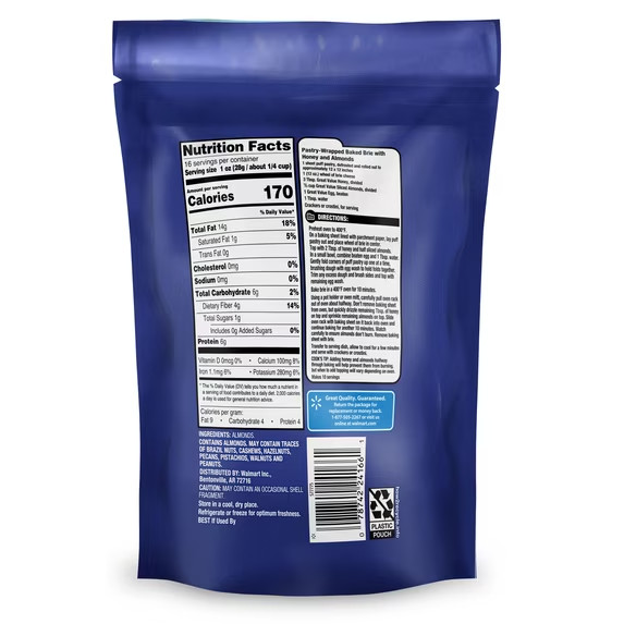 Great Value Sliced Almonds, 16 oz Pack of 2 gallery