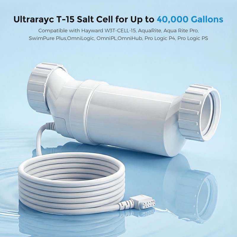 T-15 Replacement Salt Cell, for 40,000 Gallon Pools, Compatible with Hayward ... gallery