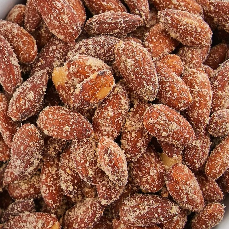 3 POUNDS WASABI SOY SAUCE ROASTED ALMONDS Vegan Protein Snack BULK VALUE BAG NOW gallery