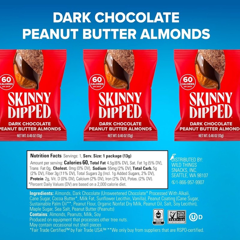 Snack Attack Minis Almond Variety Pack, Healthy Snack, Plant Protein, Gluten ... gallery