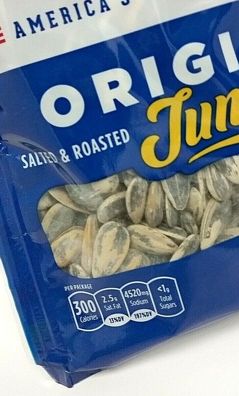 David Salted & Roasted Jumbo Original Sunflower Seeds 3.75 oz Each SEALED gallery