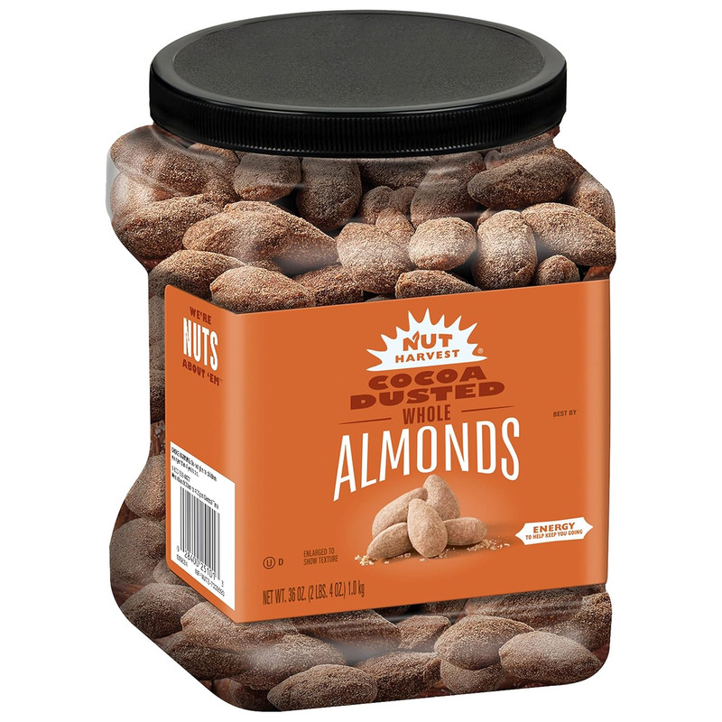 , Cocoa Dusted Almonds, 36 Ounce Jar gallery