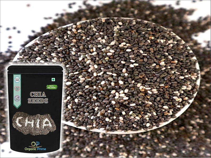 Organic Prime Raw Chia Seeds – Premium Natural Superfood, High Fiber gallery