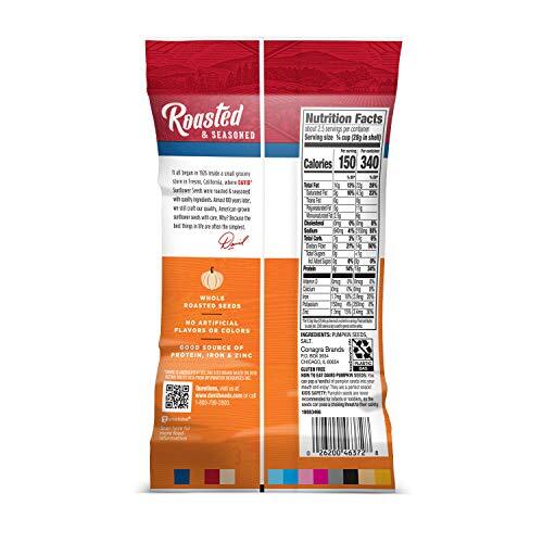 DAVID Pumpkin Seeds 2.25 oz Pack of 12 Crunchy Healthy Snack Bags gallery