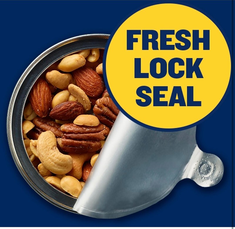 Salted Mixed Nuts, Peanuts, Almonds, Cashews, Brazil Nuts and Pecans, Party Snac gallery