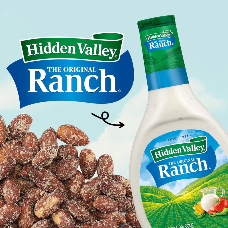 Almonds with Hidden Valley Ranch Seasoning, Roasted Almonds, Gluten-Free and ... gallery