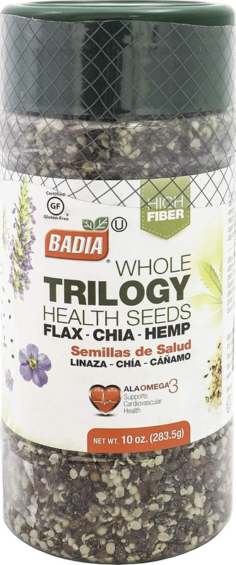Trilogy Health Seed, Flax, Chia, Hemp Seeds Blend, High Fiber Superfood Mix, Ome gallery