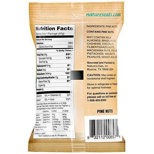 Pine Nuts 2 oz Nature s Eats Raw Unsalted Keto gallery