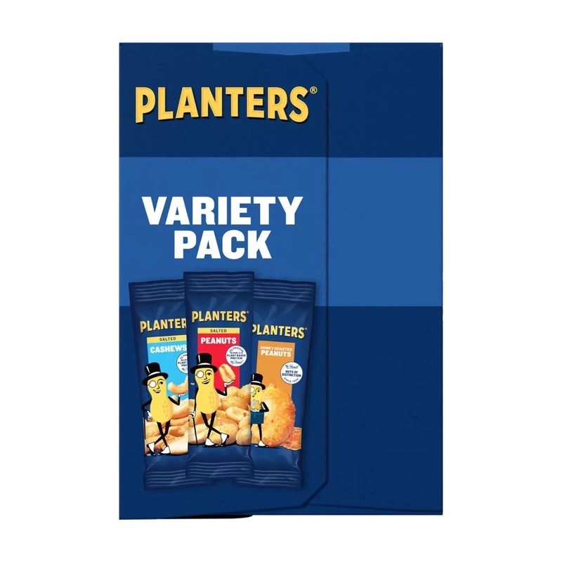 PLANTERS Variety Pack 24 Count Individual Snack Nuts Mixed Pack gallery