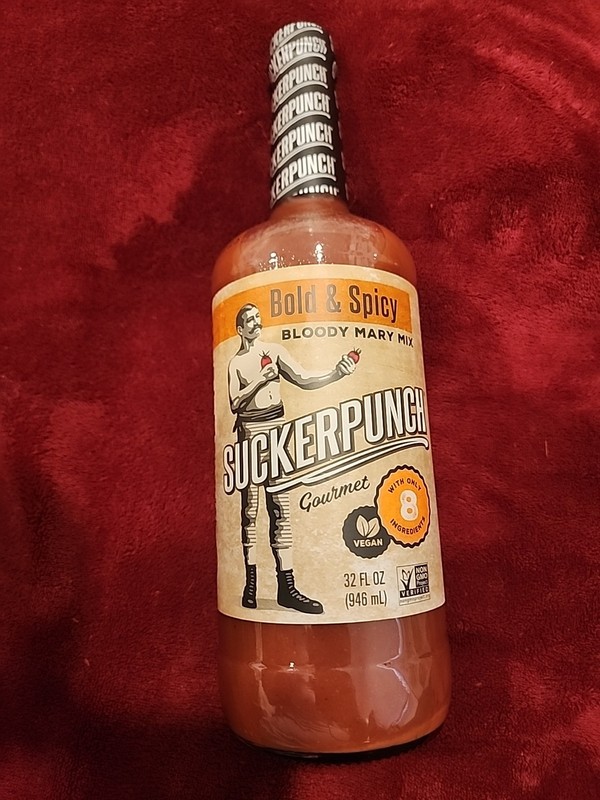 Charleston Bold Spicy Bloody Mary Mix 32 Oz Pack of 6 Best By 2-02-2026