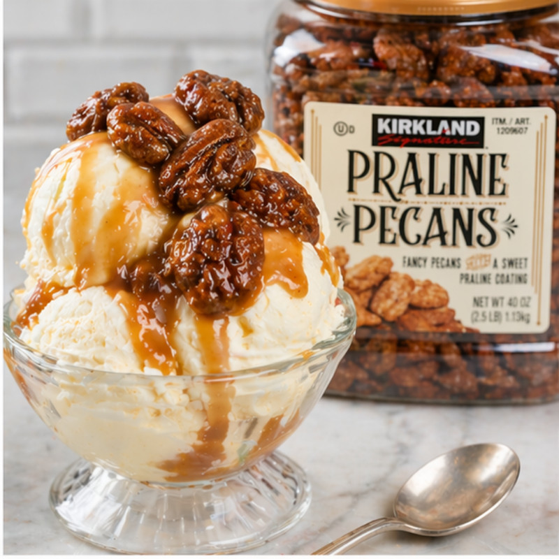 4 Pack Kirkland Signature Praline Pecans, 2.5 lbs gallery