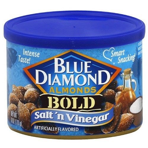 Blue Diamond Bold Almonds Salt 'n Vinegar 3 Can Pack gallery