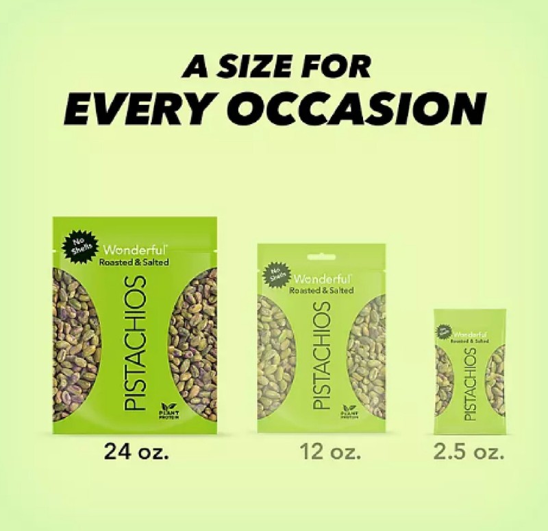 Wonderful Pistachios No Shells, Roasted & Salted Nuts, 24 Ounce Resealable Bag, gallery