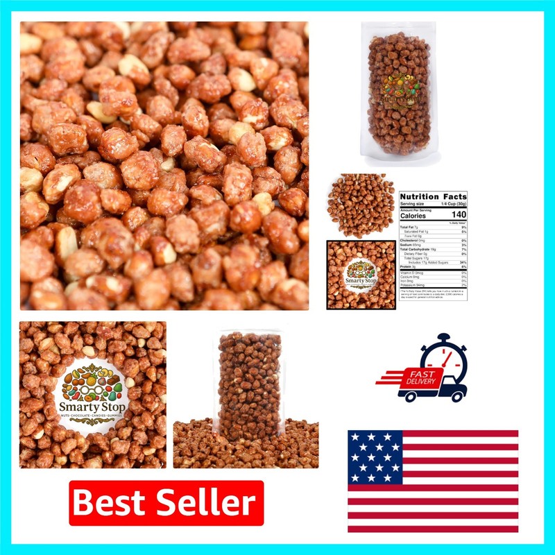 Indulge in 2 Pounds of Butter Toffee Peanuts – Perfect Sweet & Salty Snack