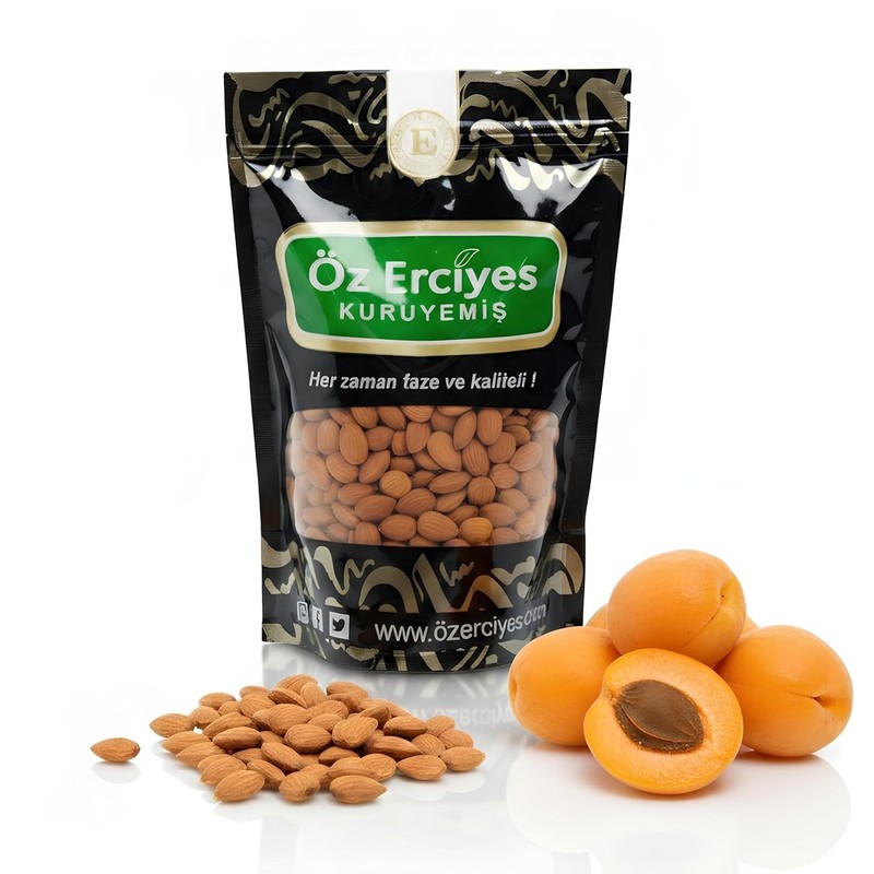 Organic Bitter Raw Apricot Kernels 8.8 Oz | Gluten-Free Superfood gallery