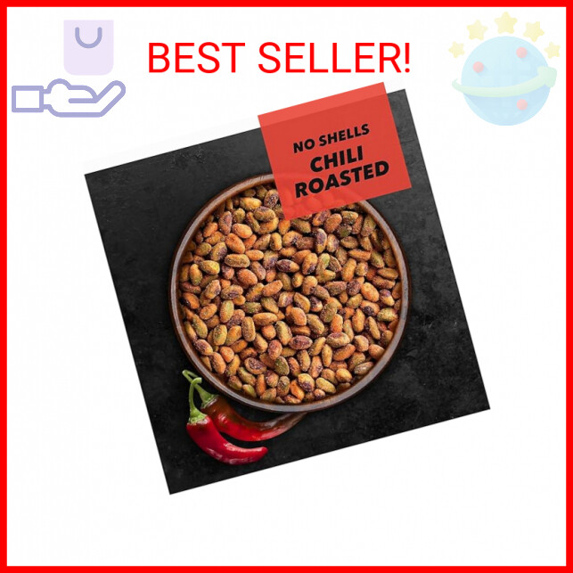 Wonderful Pistachios No Shells, Chili Roasted, 5.5 Ounce Bag, Protein Snack gallery