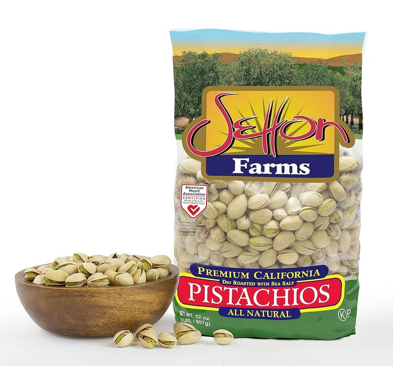 Roasted and Salted California Pistachios 2lb Bag Certified NonGMO Gluten Fre... gallery