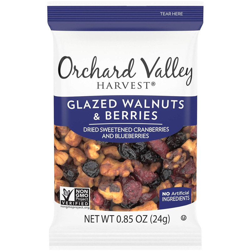 Orchard Valley Harvest Glazed Walnuts and Berries Salad Toppers, 0.85 Ounce Bags gallery