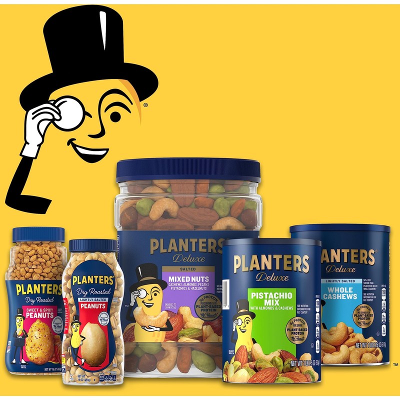Planters Deluxe Mixed Nuts, Cashews, Almonds, Brazil Nuts Mix, Pistach gallery