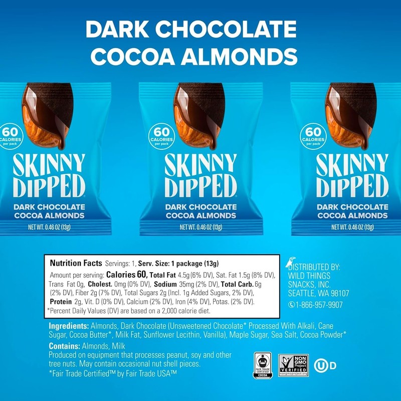 Snack Attack Minis Almond Variety Pack, Healthy Snack, Plant Protein, Gluten ... gallery