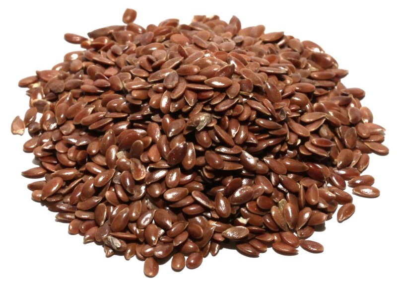 16 OZ - Brown Whole Flax Seeds Omega-3 Non-GMO Linaza Raw Flaxseed