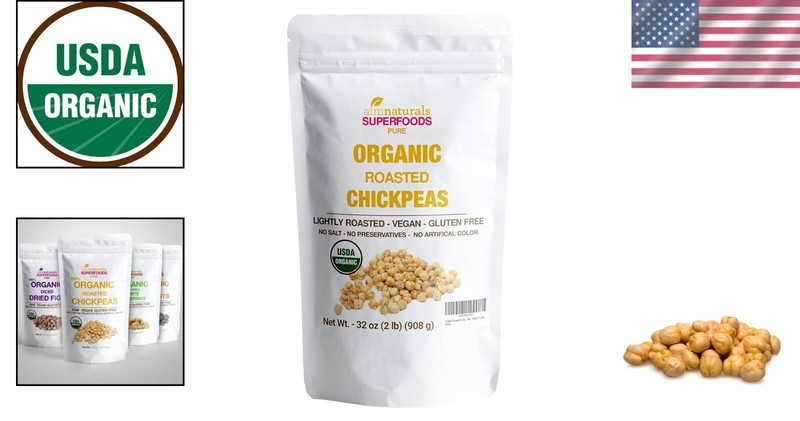Healthy Snack - Organic Roasted Chickpeas gallery