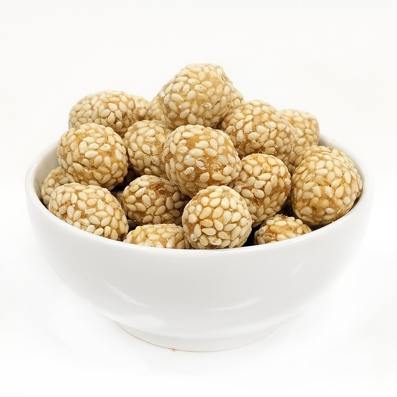 Crunchy Sesame Kri Kri Coated Peanuts 4 kg – Crispy & Delicious Party Snack