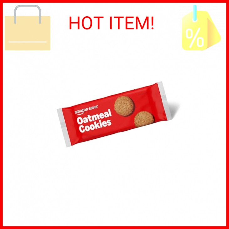 Amazon Saver, Dunking Oatmeal Cookies, 12 ounce (Previously Happy Belly, Packagi