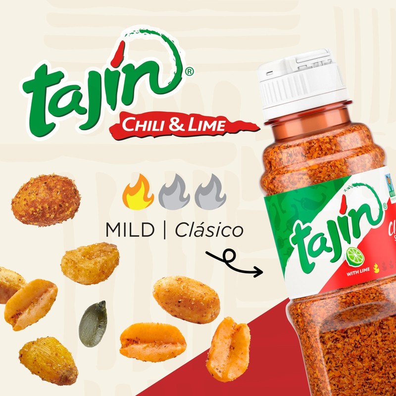 Snak Club Tajin Fiesta Snack Mix, Chili & Lime Flavored Peanuts, Pepitas & Corn, gallery