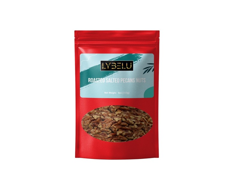 Roasted Salted Pecans Nuts – 4oz