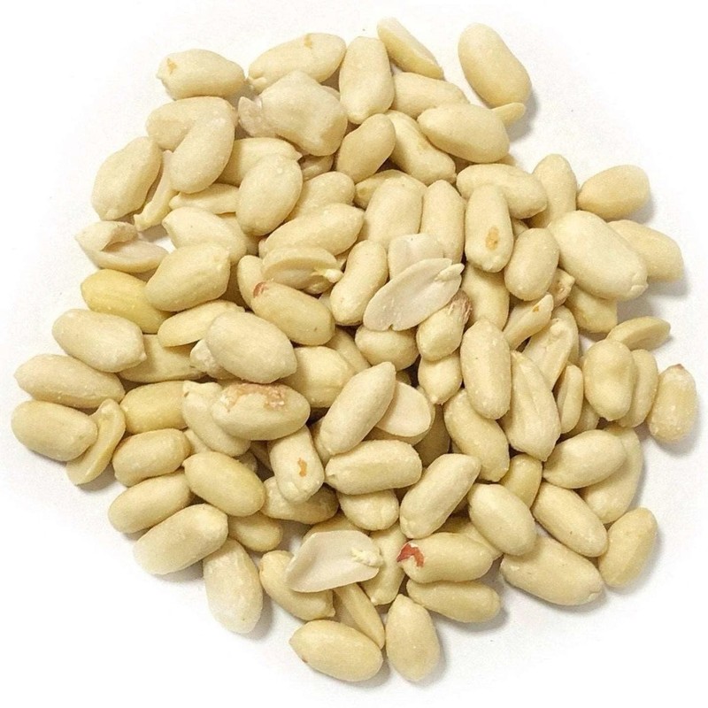 Aiva Blanched Peanuts Skinless - 30 lb (Uncooked Gourmet Quality Nut USA Grown)