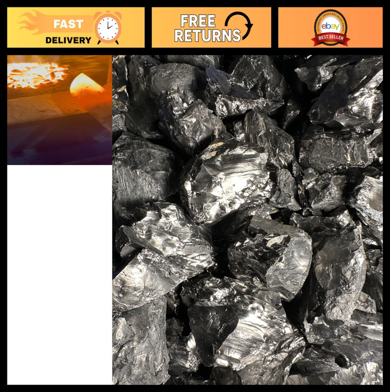 Premium Anthracite Nut Coal – 25lbs Clean, High-Efficiency Heating Fuel