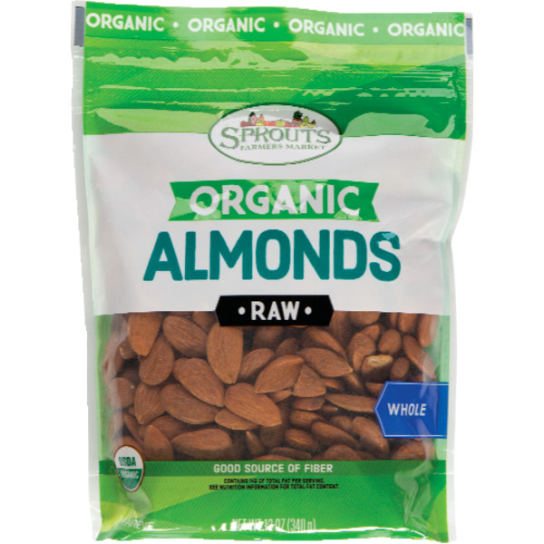 Sprouts Organic Raw Almonds