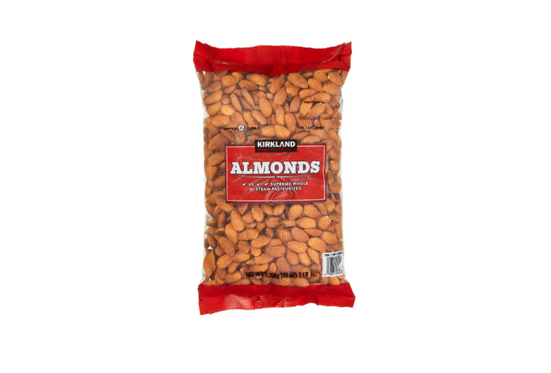 Kirkland Signature Supreme Whole Almonds, 3 Pounds