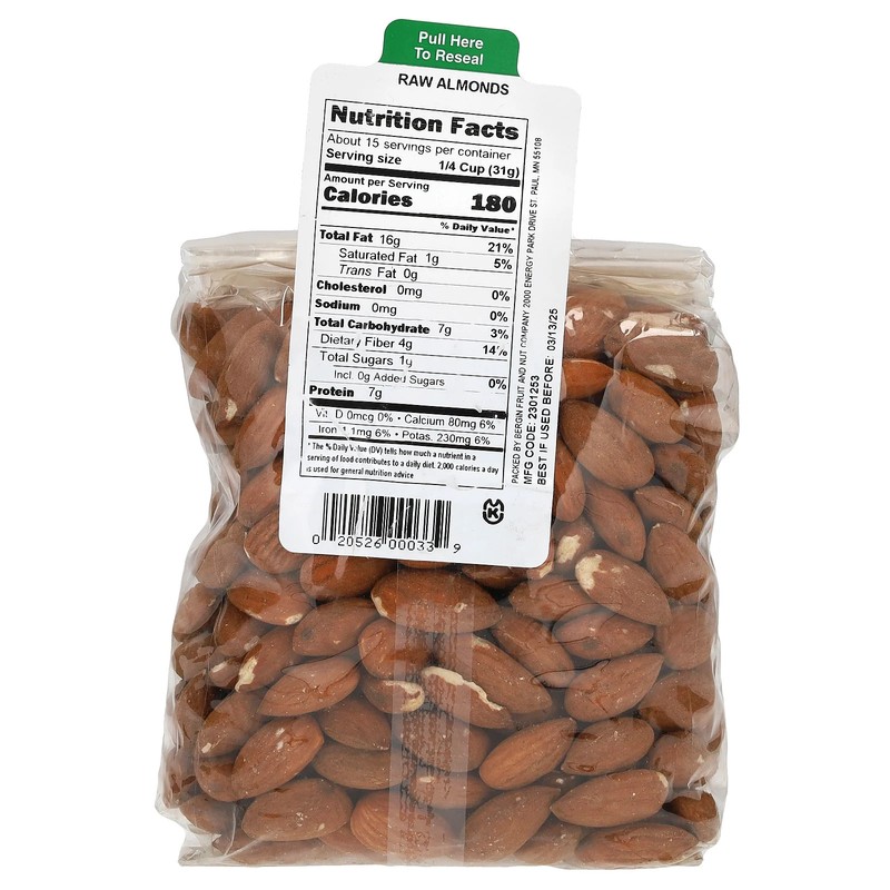 Raw Almonds, 16 oz (454 g) gallery