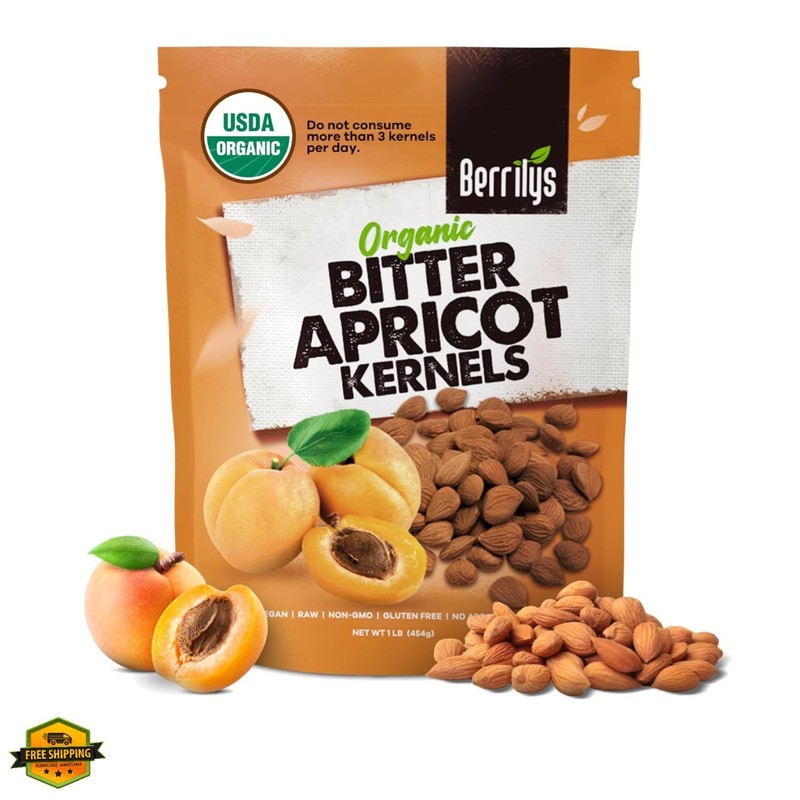 Organic Bitter Apricot Kernels - USDA Certified Organic Bitter Apricot Seeds ...